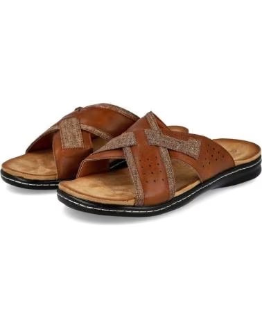 L&R SHOES SANDÁLIAS LR 19788-F2 PARA MULHER CAMEL