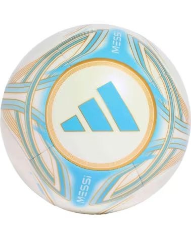 ADIDAS BOLA DE FUTEBOL MESSI CLUB IVORY-SEBLBU-ICEBLU-G