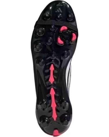ADIDAS CHAUSSURES DE FOOTBALL PREDATOR LEAGUE FT AG CBLACK-FTWWHT-LUCRED