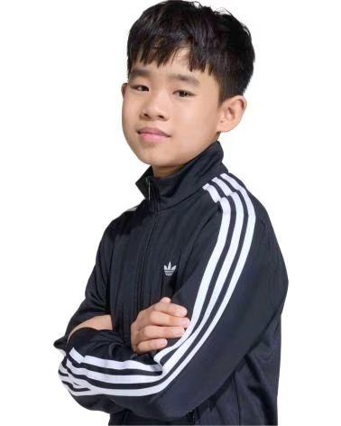 ADIDAS CHAQUETA DE CHÁNDAL FIREBIRD TT NIÑO BLACK-WHITE