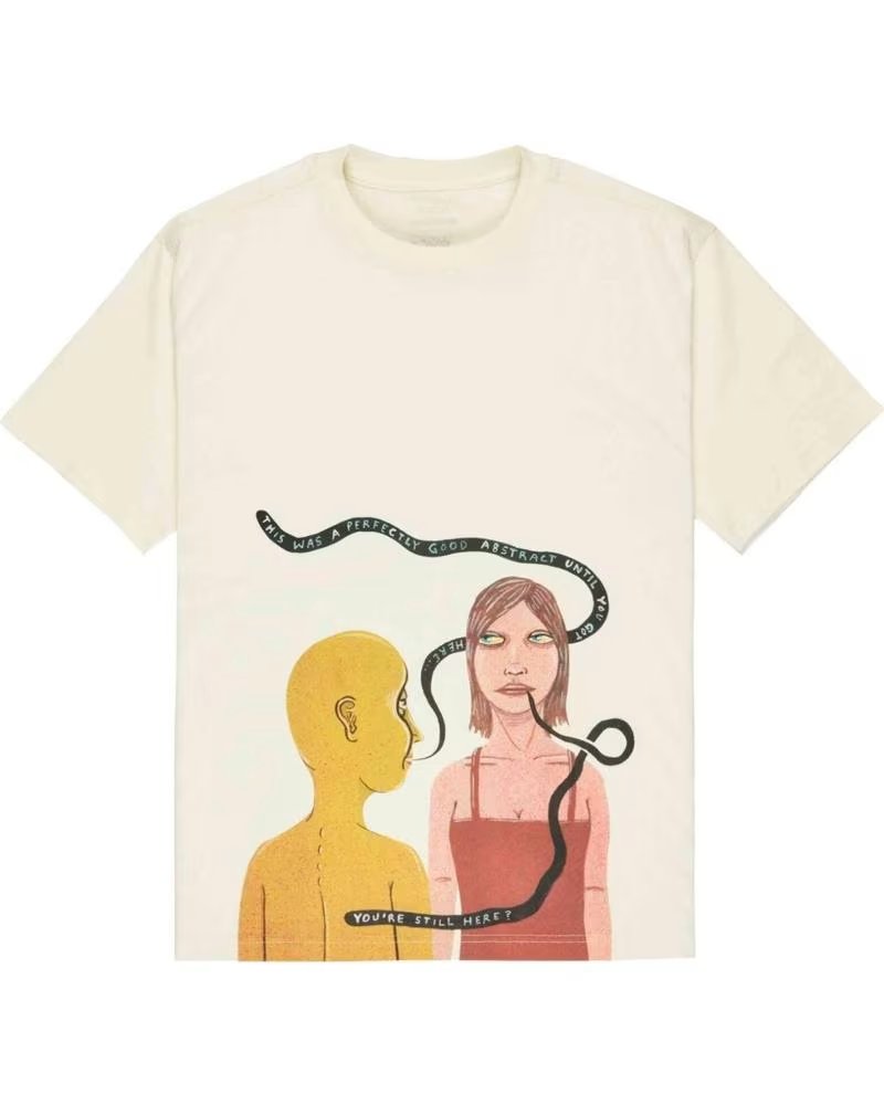 RVCA CAMISETA DE MANGA CORTA EVYZT00305 YOURE STILL HERE WHITE