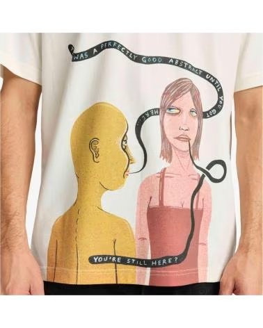 RVCA CAMISETA DE MANGA CORTA EVYZT00305 YOURE STILL HERE WHITE