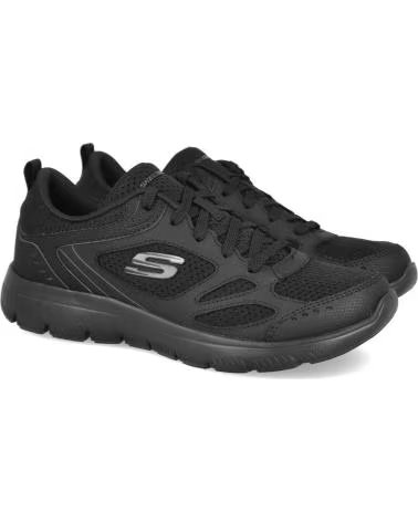 SKECHERS ZAPATILLAS DE RUNNING 070-098874 MUJER NEGRO