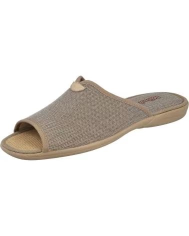 DEVALVERDE CHANCLAS 070-903248 BEIGE KAKI