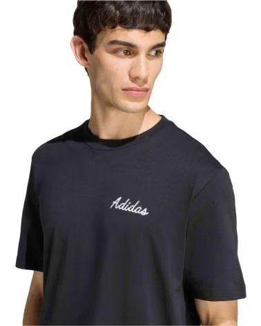 ADIDAS T-SHIRT A MANICHE CORTE M NOV BOWL T NERO BLACK