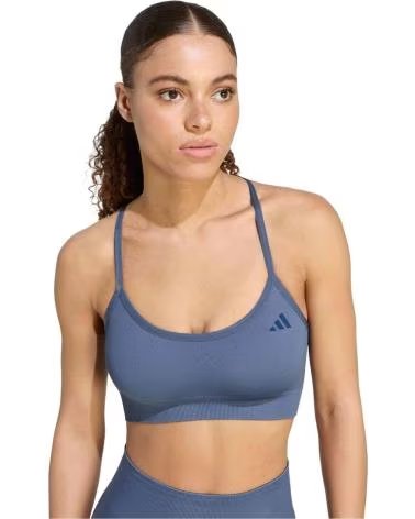 ADIDAS REGGISENO SPORTIVO WE KNIT LS BRA PRLOIN W-7603 DONNA TOP