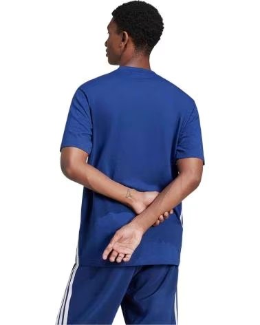 ADIDAS T-SHIRT A MANICHE CORTE JE6399 DA UOMO DKBLUE-WHITE