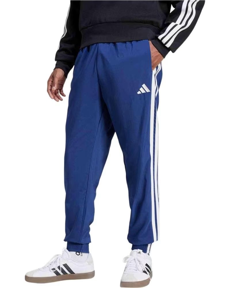 ADIDAS PANTALONI LUNGHI JE6403 UOMO BLU SCURO DKBLUE-WHITE