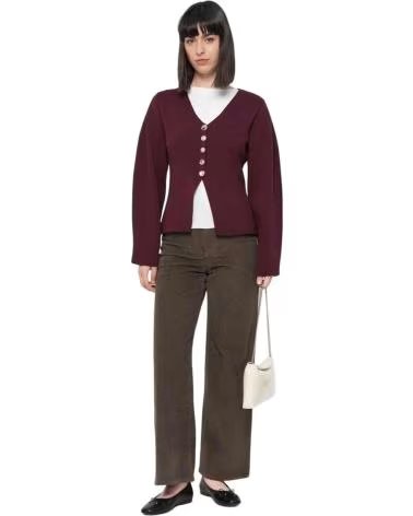 ONLY PANTALON LARGO 15263179 EN MARRON PARA MUJER MOREL