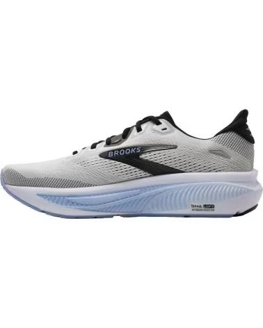 BROOKS ZAPATILLAS DE RUNNING 1104931D172 EN GRIS PARA HOMBRE WHITE