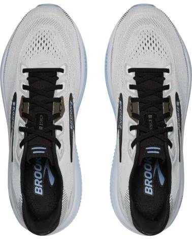 BROOKS ZAPATILLAS DE RUNNING 1104931D172 EN GRIS PARA HOMBRE WHITE