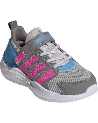 ADIDAS BASKETS MARVEL LIGHTORAMA ENFANT GRIS ROSE GREONE-LUCPNK-LUAQ