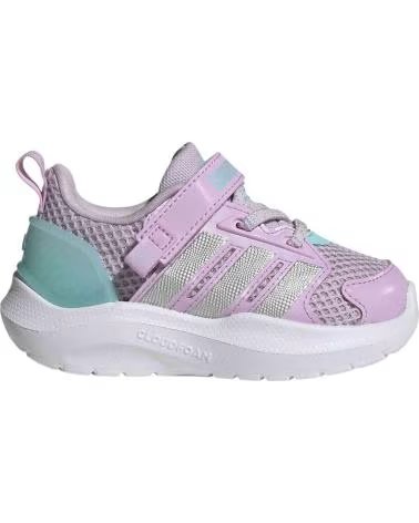 ADIDAS BASKETS LIGHTORAMA POUR BÉBÉS EN TONS VIOLET ET GRIS ICELAV-SILVMT-FLAAQU