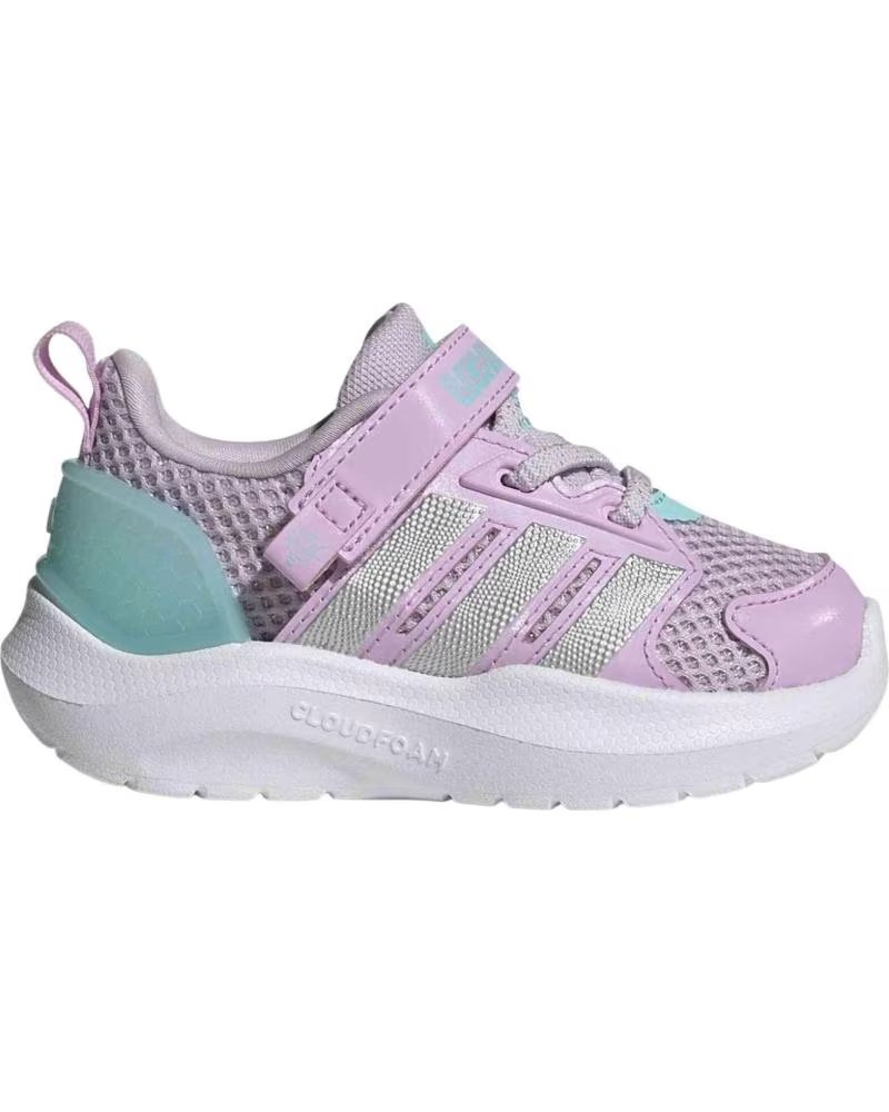 ADIDAS BASKETS LIGHTORAMA POUR BÉBÉS EN TONS VIOLET ET GRIS ICELAV-SILVMT-FLAAQU
