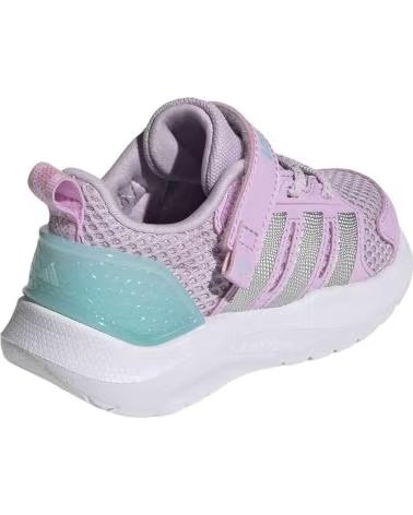 ADIDAS BASKETS LIGHTORAMA POUR BÉBÉS EN TONS VIOLET ET GRIS ICELAV-SILVMT-FLAAQU
