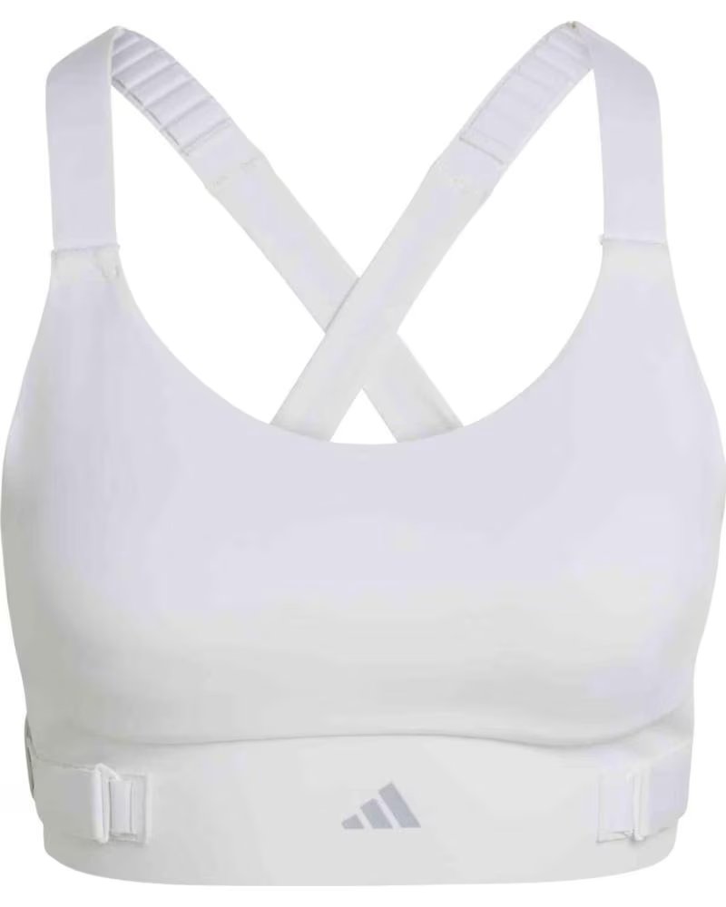 ADIDAS SUTIÃ ESPORTIVO FASTIMPACT LUXE RUN HIGH-SUPPORT WHITE