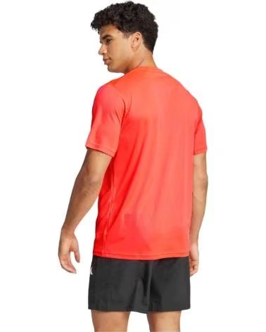ADIDAS MAGLIETTA A MANICHE CORTE JC5194 UOMO PERFORMANCE PURRUB-BLACK