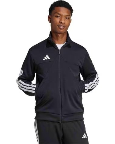 ADIDAS GIACCA DA TUTA JC9411 DA UOMO NERO-BIANCO BLACK-WHITE