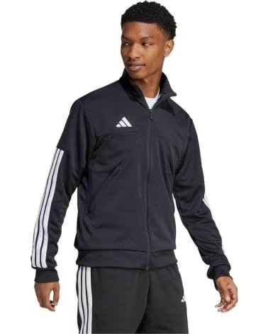 ADIDAS GIACCA DA TUTA JC9411 DA UOMO NERO-BIANCO BLACK-WHITE