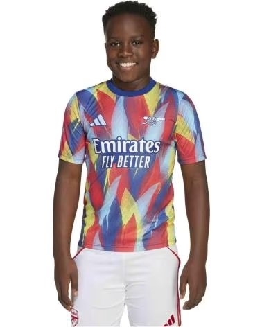 ADIDAS CAMISETA DE FÚTBOL JJ1799 PARA NIÑOS VICBLU-PURRUB-BYELLO-