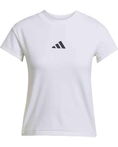 ADIDAS T-SHIRT A MANICHE CORTE ZNE DA DONNA WHITE