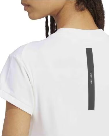 ADIDAS T-SHIRT A MANICHE CORTE ZNE DA DONNA WHITE