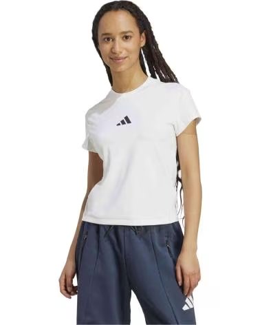 ADIDAS T-SHIRT A MANICHE CORTE ZNE DA DONNA WHITE