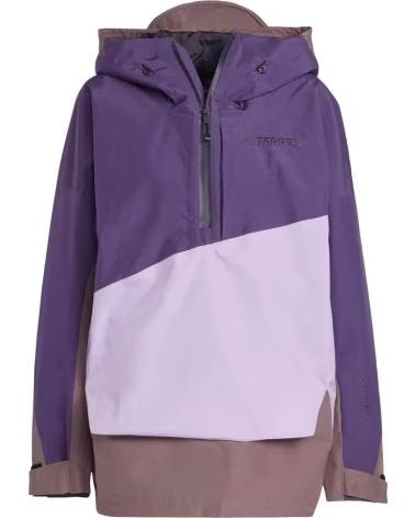ADIDAS GIACCA CON CAPPUCCIO TERREX XPLORIC 2 DA DONNA POWPLU-AURPLU-EARSTR