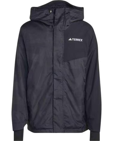 ADIDAS GIACCA TERREX JN3101 DA UOMO BLACK-CARBON