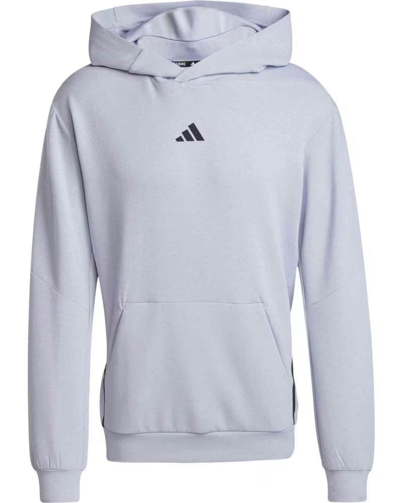 ADIDAS FELPA CON CAPPUCCIO JN7393 GRIGIA UOMO HALSIL