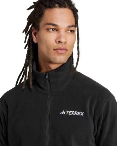 ADIDAS GIACCA IN PILE TERREX JP0783 UOMO BLACK