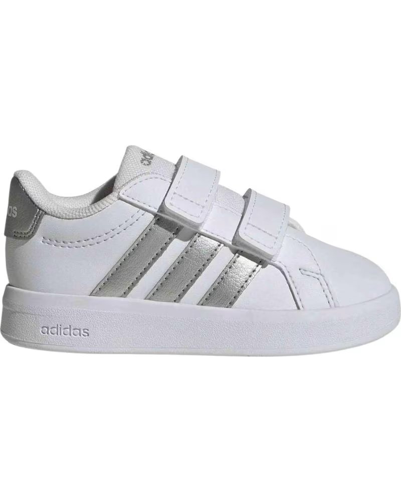 ADIDAS BASKETS JP9373 BLANC POUR ENFANT FTWWHT-SILVMT-SILVMT