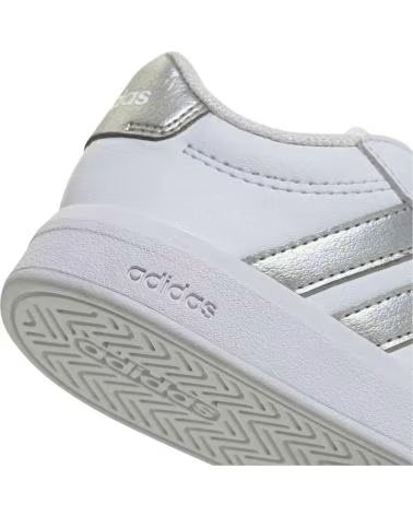 ADIDAS BASKETS JP9373 BLANC POUR ENFANT FTWWHT-SILVMT-SILVMT