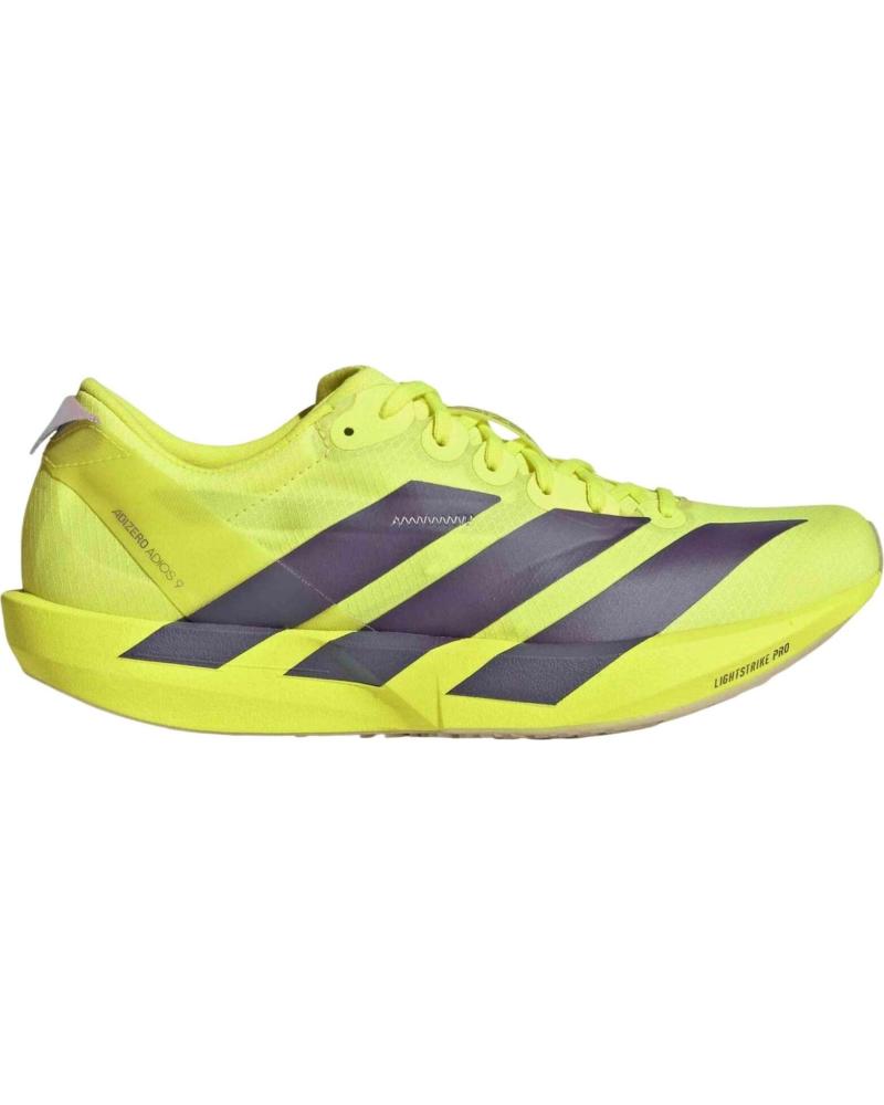 ADIDAS ZAPATILLAS DE RUNNING ADIZERO ADIOS 9 JQ0778 SYELLO-AURPLU-POWPLU