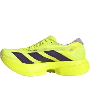 ADIDAS ADIZERO ADIOS PRO 4 RUNNING SHOES JQ1690 SYELLO-AURPLU-POWPLU