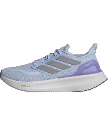 ADIDAS PUREBOOST 5 RUNNING SHOES FOR WOMEN CRSK-SILVMT-GLOPUR