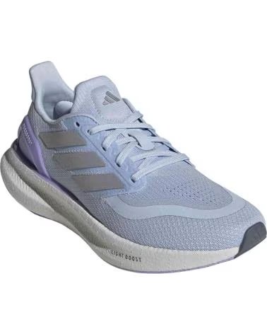 ADIDAS PUREBOOST 5 RUNNING SHOES FOR WOMEN CRSK-SILVMT-GLOPUR