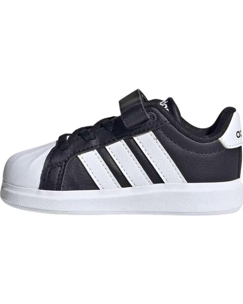 ADIDAS BASKETS STREETTALK POUR BÉBÉ CBLACK-FTWWHT-FTWWHT
