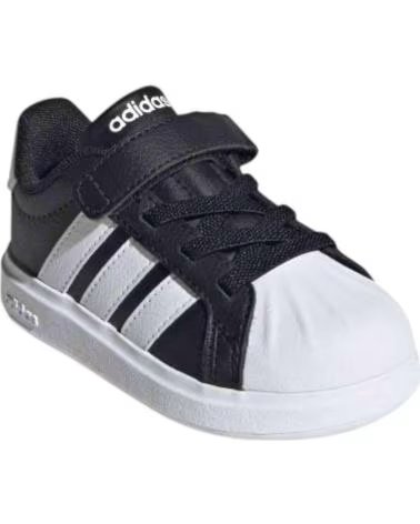ADIDAS BASKETS STREETTALK POUR BÉBÉ CBLACK-FTWWHT-FTWWHT