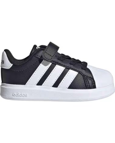 ADIDAS BASKETS STREETTALK POUR BÉBÉ CBLACK-FTWWHT-FTWWHT