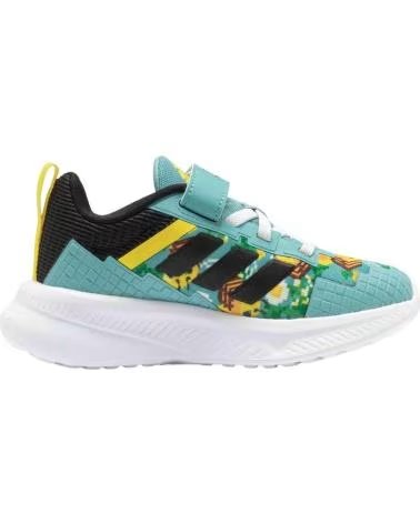 ADIDAS BASKETS JR1947 MINECRAFT UNISEXE MINTON-CBLACK-YELLOW