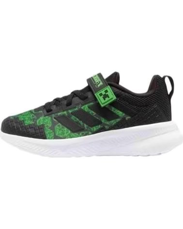 ADIDAS BASKETS JR1947 MINECRAFT UNISEXE MINTON-CBLACK-YELLOW