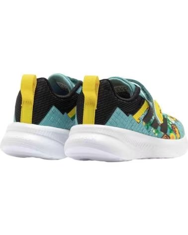 ADIDAS BASKETS JR1947 MINECRAFT UNISEXE MINTON-CBLACK-YELLOW
