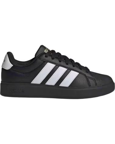 ADIDAS ZAPATILLAS JR4700 EN NEGRO PARA MUJER CBLACK-FTWWHT-GOLDMT