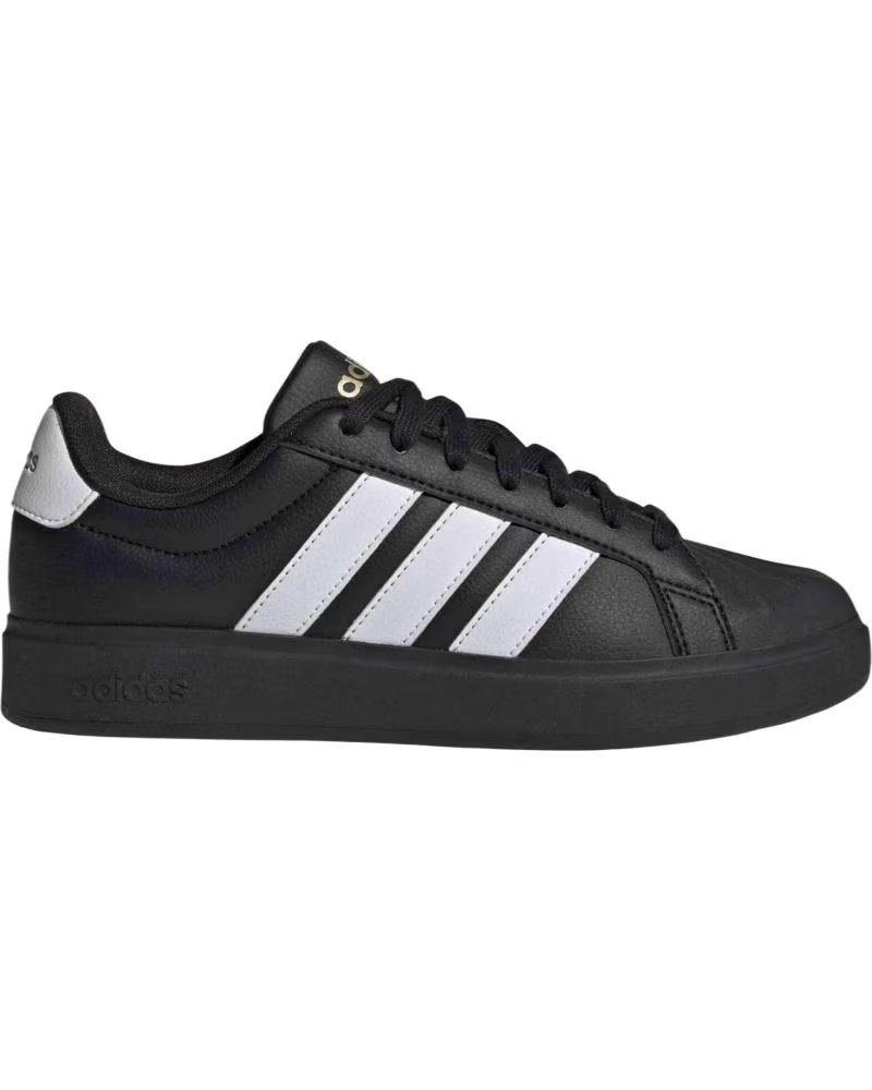 ADIDAS ZAPATILLAS JR4700 EN NEGRO PARA MUJER CBLACK-FTWWHT-GOLDMT
