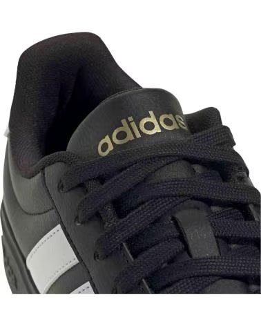 ADIDAS ZAPATILLAS JR4700 EN NEGRO PARA MUJER CBLACK-FTWWHT-GOLDMT