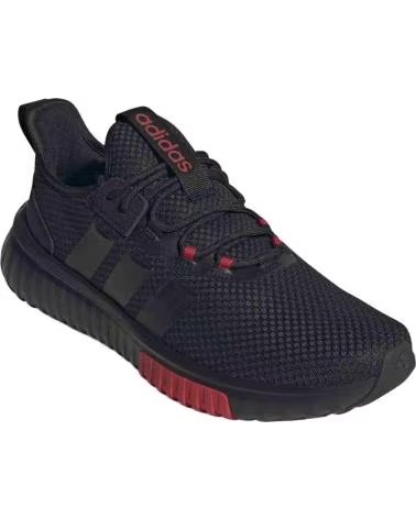 ADIDAS KAPTIR 40 MEN´S RUNNING SHOES BLACK RED CBLACK-CBLACK-PURRUB