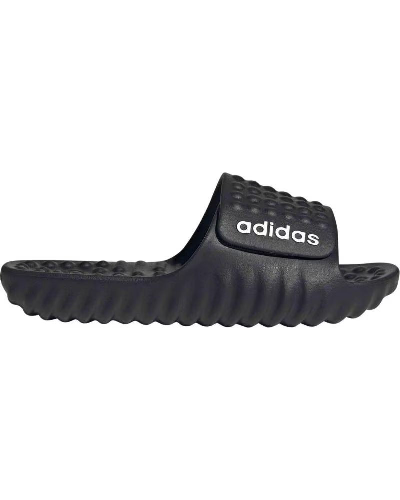 ADIDAS JS3570 UNISEX SLIDES IN BLACK CBLACK-FTWWHT-CBLACK