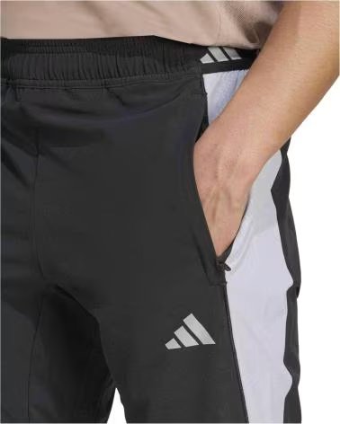ADIDAS PANTALONI DELLA TUTA TECH APPAREL NERI BLACK-HALSIL