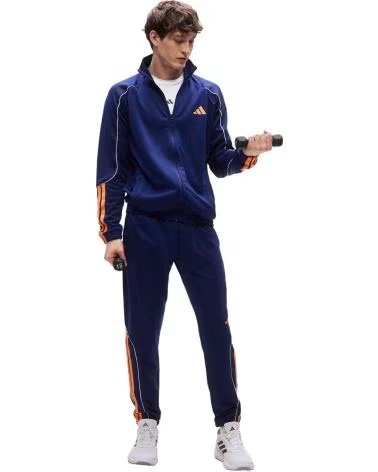 ADIDAS CHAQUETA DE CHANDAL JY7668 EN AZUL PARA HOMBRE DKBLUE-PUOR